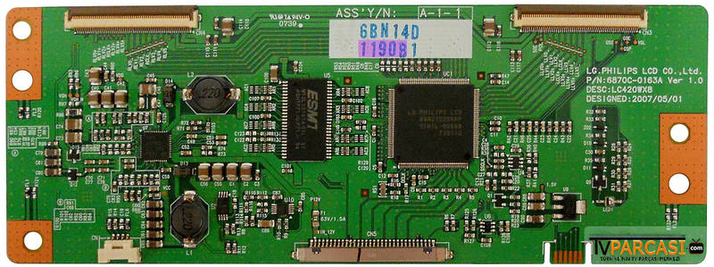  6871l-1190b, 6870c-0163a, Lc420wx8-slb1, Philips 42pfl5522d/10