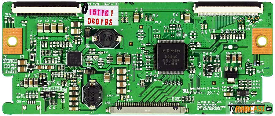 Lc320wxn sba1 полосы на изображении
