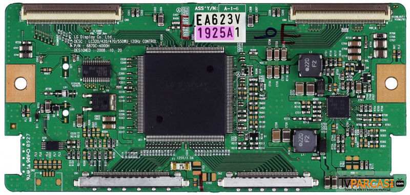  6871l-1925a, 1925a, 6870c-4000h, Lc320-420-470-550wu-120hz Control, T-con Board, Lg Display, Lc320wuf-sbn1