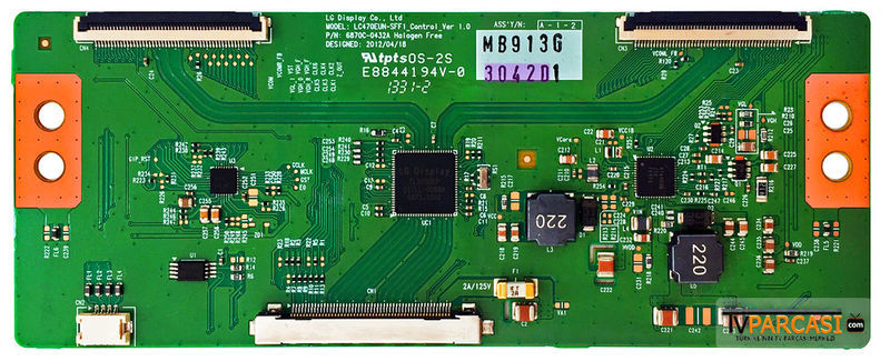  6871l-3042d, 6870c-0432a, Lc470eun-sff1-control-ver 1.0, Lc470eun-sff1, 6900l-0589b