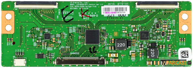  6871l-3210d, 6870c-0438a, Lc470eun-sff1-control-ver 1.0, Lc320euj-ffe2, Tpt315b5-eujffe, Ves315undl-2d-n21, Philips 32pfk4309-12