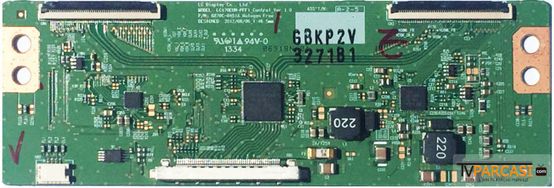  6871l-3271b, 3271b, 6870c-0451a, Lc470eun-pff1, T-con Board, Ves420unvl-3d-s01, Vestel 3d Smart 42pf8175 42 Led Tv, Philips 42pfl5008t, Philips 42flhk240bhd
