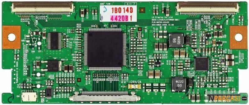  6871l-4420b, 6870c-0243c, Lc420-lc470wun-sba, T-con Board, Lg Display, Lc420wun-sbb1, Lc420wun-sbg1