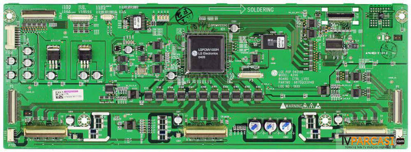  6871qch034a, 6870qce014b, 6871qch056a, Ctrl Board, Pdp42v6, Lg Ru-42px10