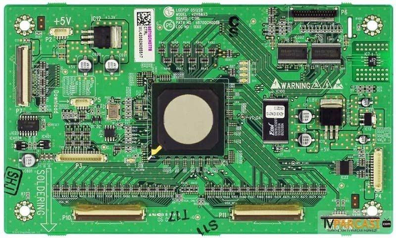  6871qch077b, 6870qch006b, Ctrl Board, Lg Display, Pdp42x3, Ctrl, Main Logic Control Board