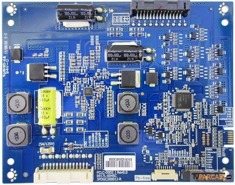  6917l-0045c, Pclc-d002 J Rev0.0, 3pdgc20001j-r, Led Driver Board, Lg Display, Lc320eud-sdp1, Lg 32lw570s, Lg 32lw575s, Lg 32lw4500, Lg 32lw5500