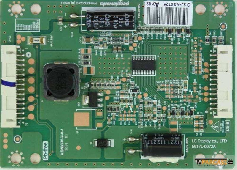  6917l-0072a, Ppw-le32gd-o, Ppw-le32gd-o (b) Rev0.1, Lc320exn-sda1, Lg 32lv3400-ua