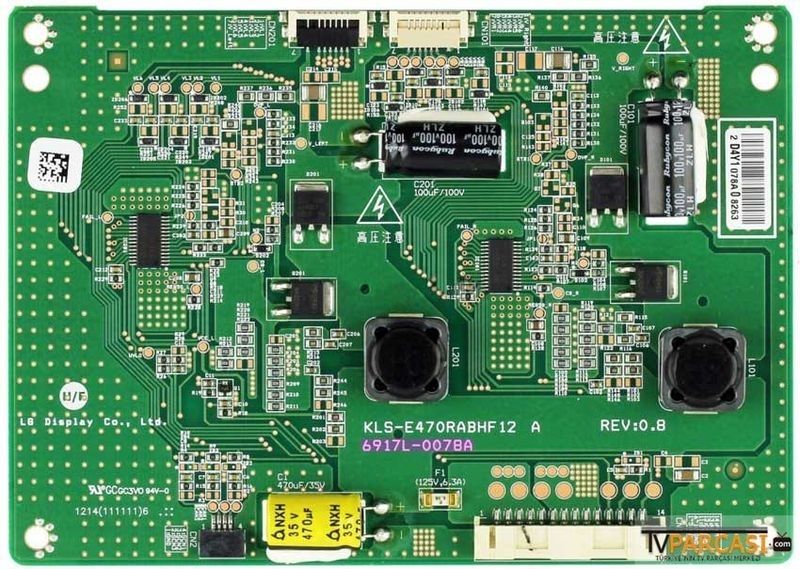  6917l-0078a, Kls-e470rabhf12a, Lc470eun-sem2, Lc470eun-sef1, Lc470eua-aem1, Panasonic Tc-l47e5, Panasonic Tx-l47e5b