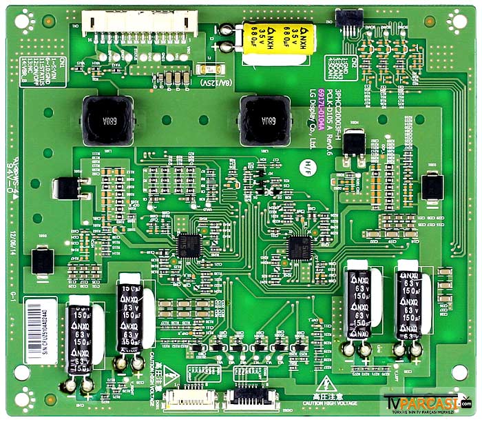  6917l-0104a, 3phcc20003f-h, Pclk-d105 A Rev0.6, Lc550eun-fef1