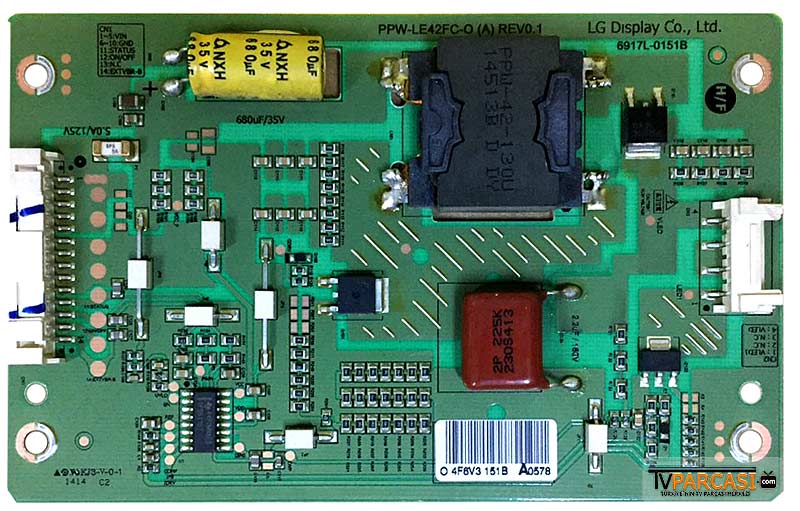 6917l-0151b, Ppw-le42fc-o(a) Rev0.1, Lc420dun-pga1, Lc420dun-pgp1, Philips 42pfk6309-12