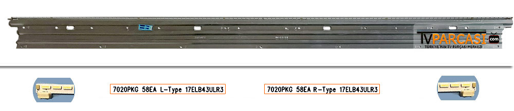  7020pkg 58ea L-type 17elb43ulr3, 17elb43ulr3 7020pkg 58ea R-type, 35034931, 30088771, 30088772, Ves430qnel-3d-u01, 23289837, Vel_lcm Ves430qnel-3d-u01_43330_mb91
