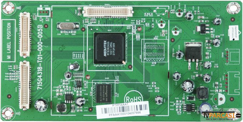  715g4318-t01-000-005b, Ptpfaaa1, Dıgıtal Board, Display, Lc420eud-sca2, 6900l-0350c, Toshıba 42sl738g