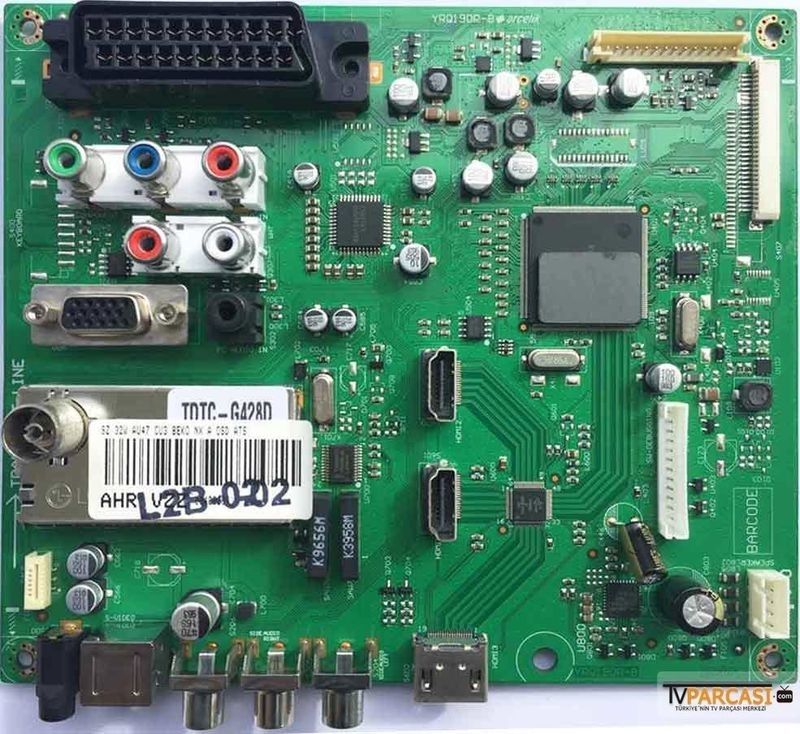 Ahr Vzz, Yrq190r-8, T315xw03 V.1, Main Board, Arçelik F 82-507 B 3hd Lcd Tv