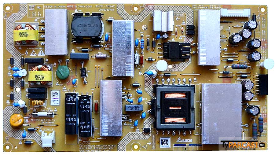  Apdp-182a2, Zpn910r, 60500974, 2955030704, Power Board, Grundıg 49 Vlx 9600 Sp, 60600050