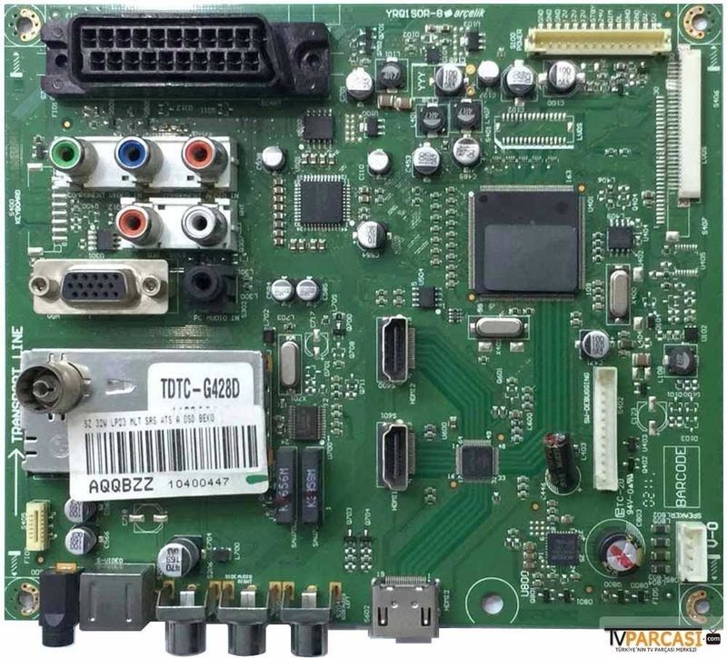  Aqqbzz, Yrq190r-8, Main Board, Lc320wxn Sc-b1, 6900l-0361c, Arçelik F 82-203 M3hd Srs Lcdtv