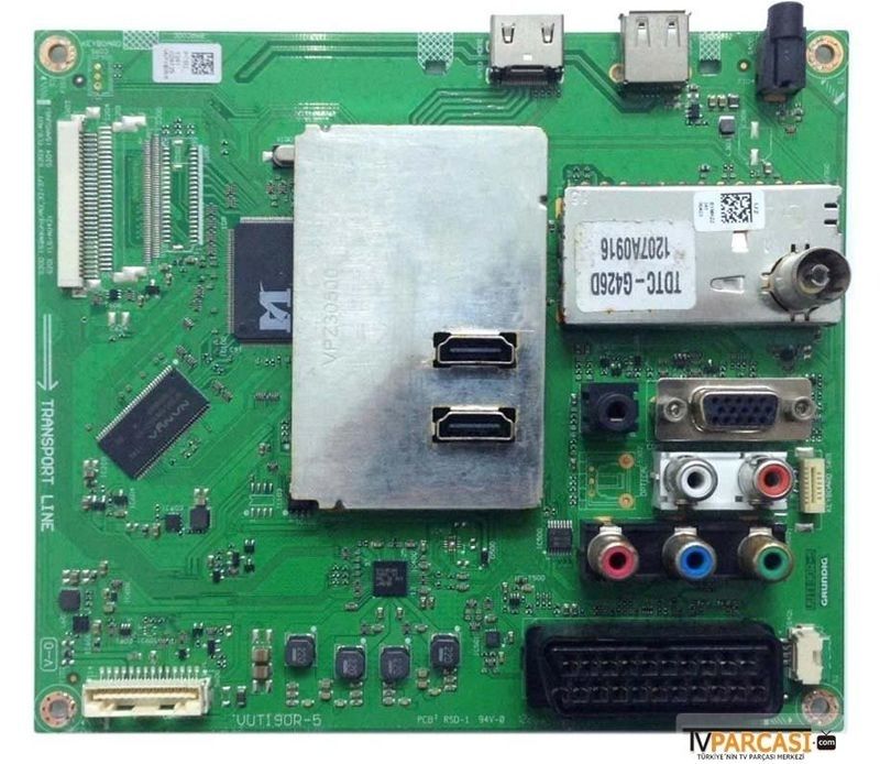 Bymkzz, Vut190r-5, T315xw03 V.3, Grundig G32-lch-0b