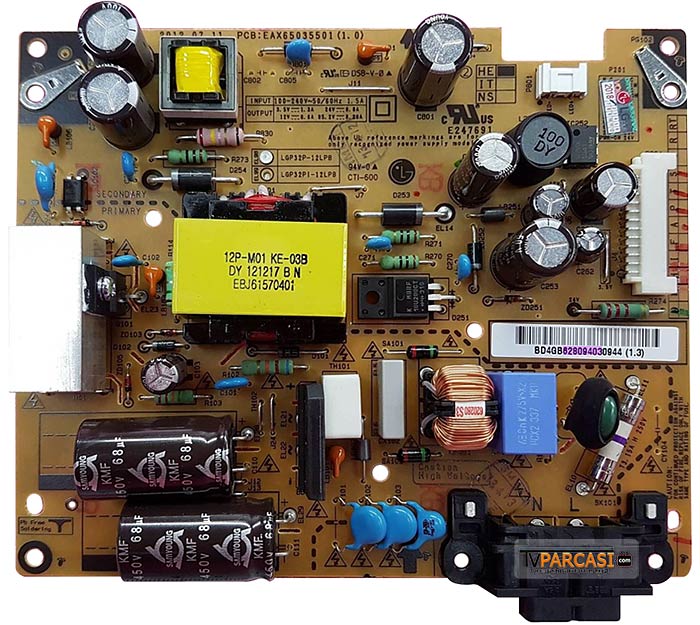 EAX65035501 (1.0), EAY62809403, LGP32P-12LPB, PLDC-L201C, 3PAGC10111B-R