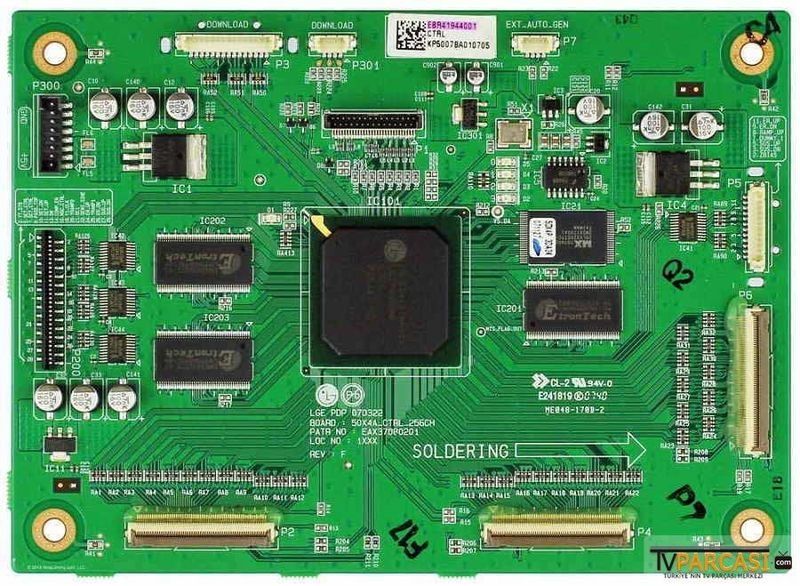  Ebr41944001, Eax37080201, 50x4a Ctrl 256ch, Pdp50x4ta45, Pdp50x4, Lg Panel, Logic Board, Ctrl Board