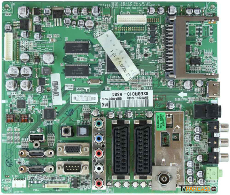 EBR48887505, EAX40150702 (3), LG5000, 3000, LK315T3LZ94, Main Board, LG ...