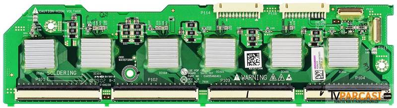  Ebr55460001, Eax55460401, Ydrvtop, Ydrv-top, Pdp50h3, Pdp50h30001, Lg 50ps3000, Lg 50pq6000, Lg 50ps7000