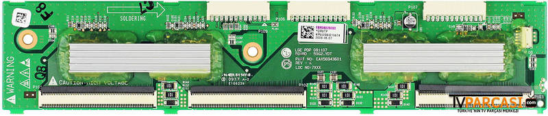  Ebr56579701, Eax56942001, Eax56943601, 50g2_ydt, Upper Y Buffer, Pdp50g2, Lg 50pq3000-za, Lg 50pq6000-za