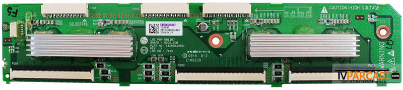 EBR56579801, EAX56943801, YDRV_BTM, YDRVBT, PDPD50G2, LG 50PQ3000, LG ...