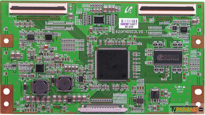  520fhdsc2lv0.1, Lj94-02070f, Bn81-01698a, Lta520ha05, T-con Board, Lcd Controller, Control Board, Ctrl Board, Timing Control