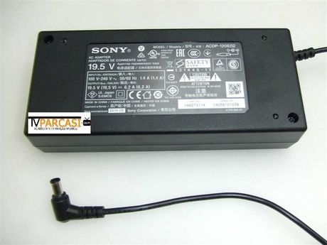 Sony Adaptör, ACDP-120E02, Adapter PS 19.5V 6.2A AC/DC Cable LED TV