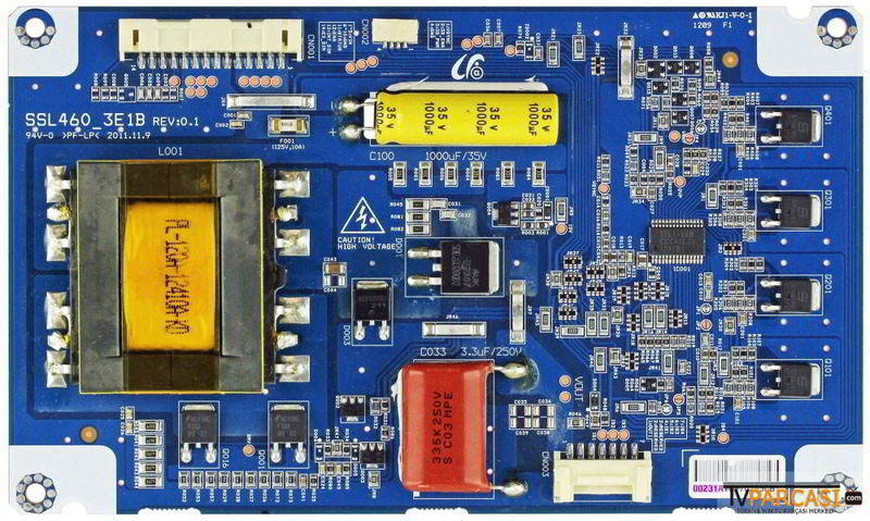 Carte Supplémentaire SSL460_3E2T Pour Télé Toshiba 46TL838 - Pièce D'occasion Opérationnelle