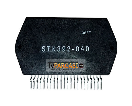 STK392-040, Convergence IC, 3 Channel 22-Pin SIP